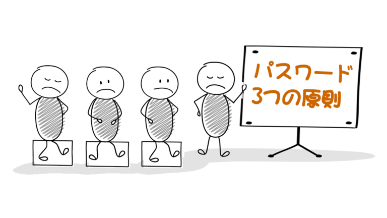 安全なパスワードの作り方や使い方についてポイントを教えてください